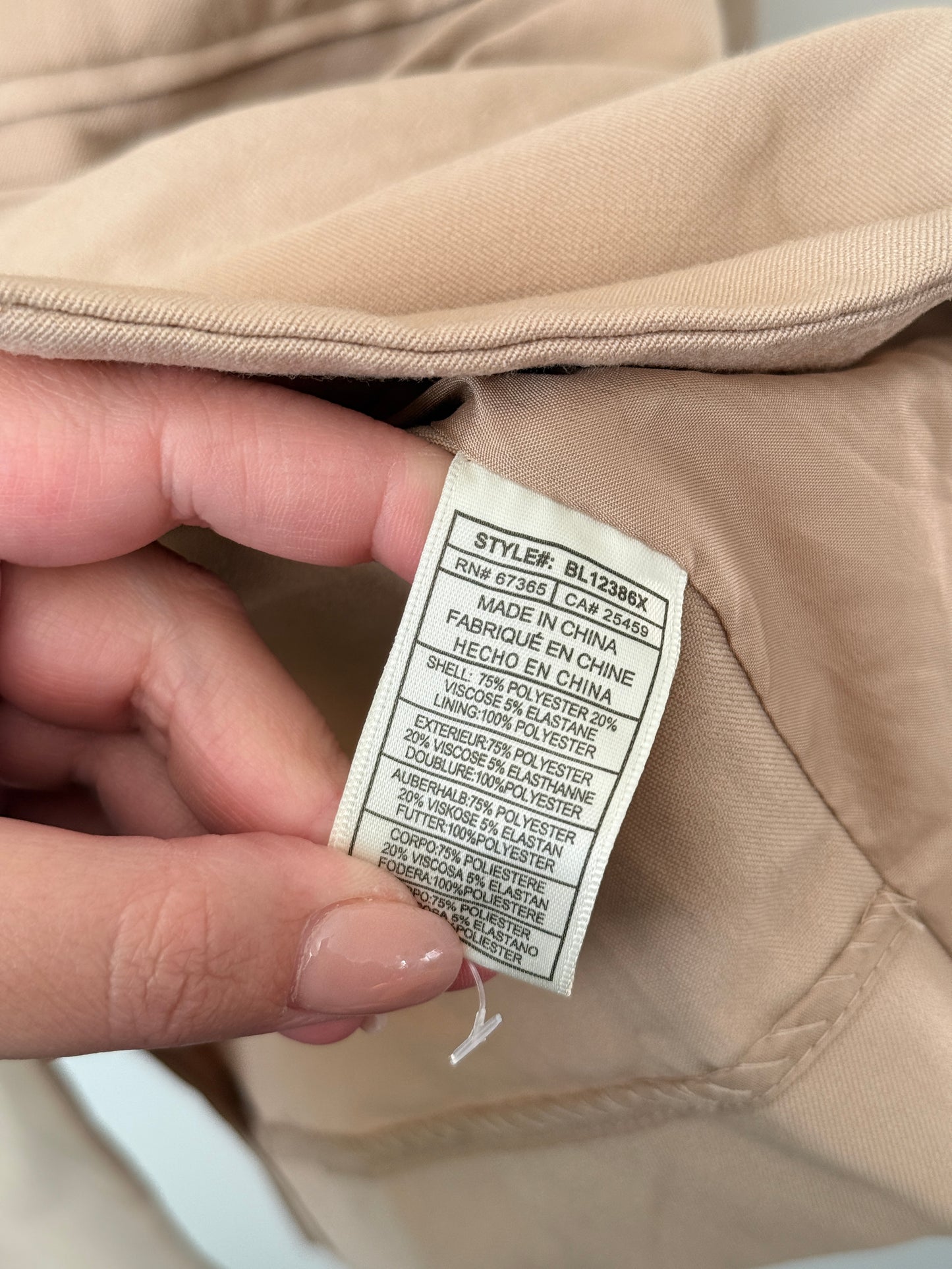 BB Dakota Size L Double-Breasted Blazer