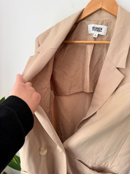 BB Dakota Size L Double-Breasted Blazer