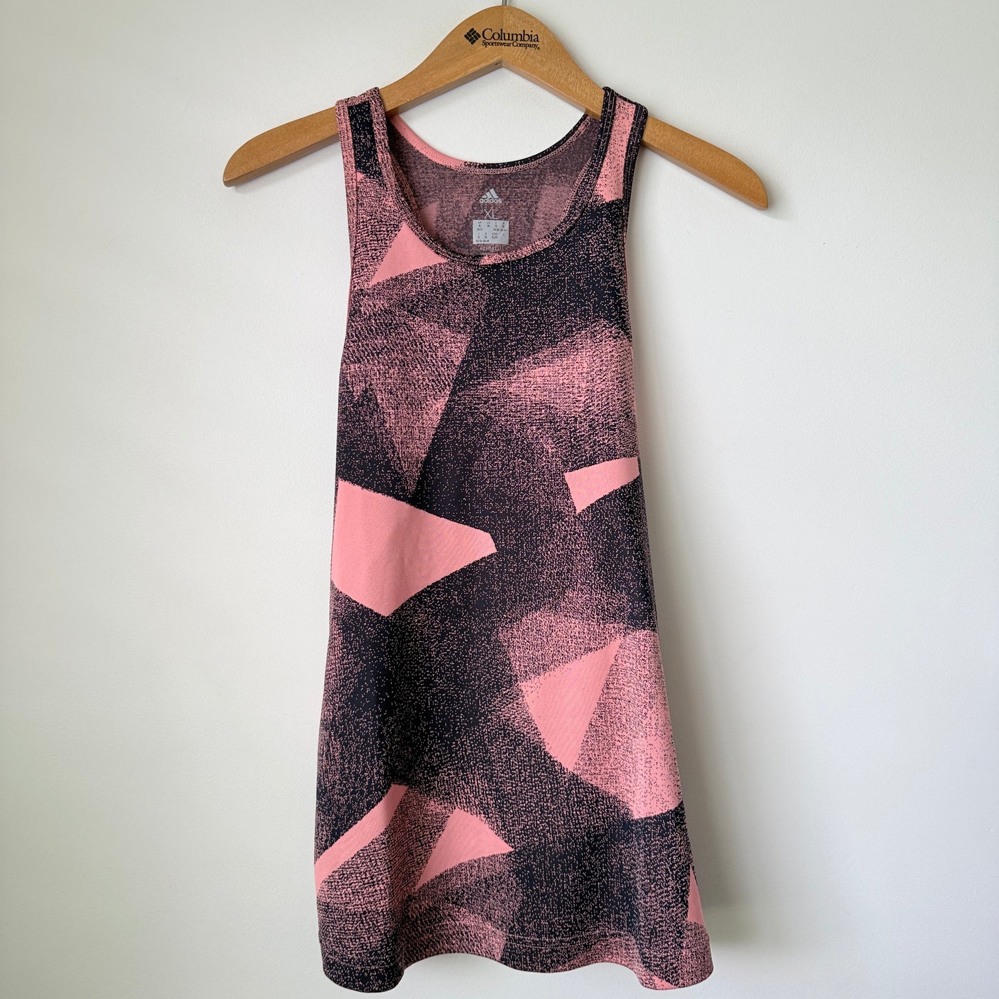 Adidas Size XL Singlet with Geometric Pattern