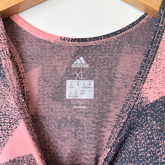 Adidas Size XL Singlet with Geometric Pattern
