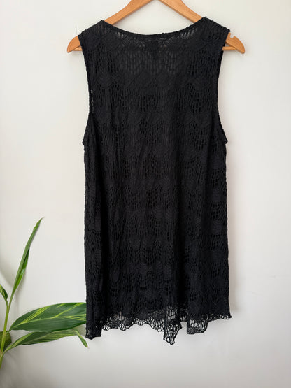 Izabel Size 16 Sleeveless Lace Top