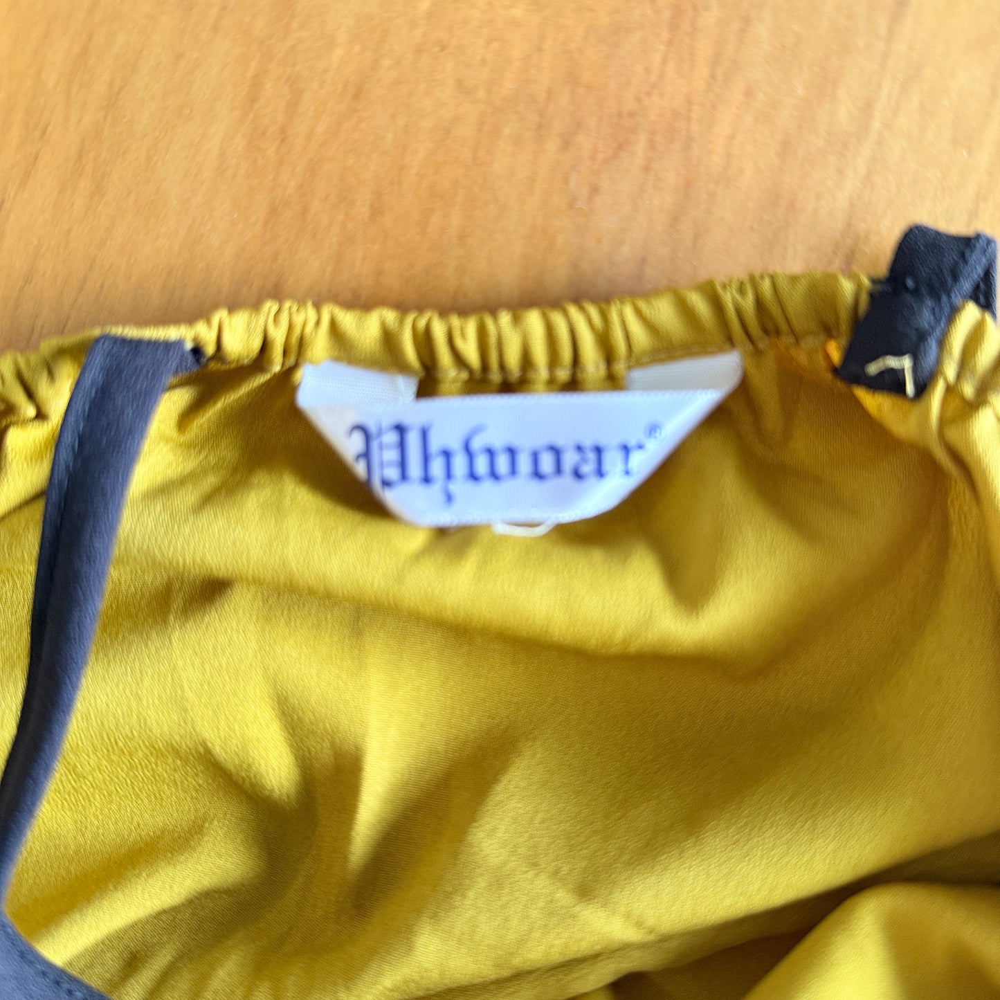 Dhwoar Eyelet Peplum Mini Dress – U/Arm 42cm