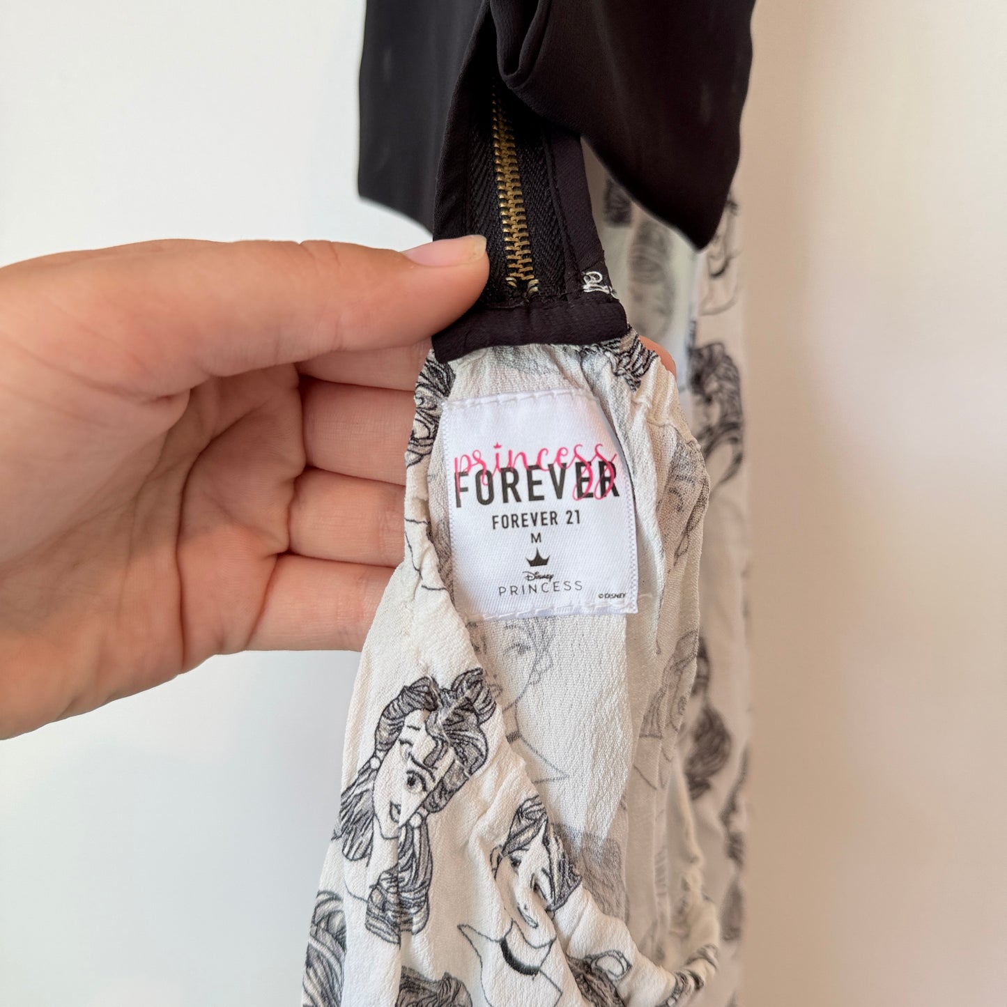 Forever 21 x Disney Princess Size M Halter Neck Tunic