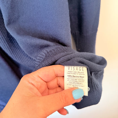 Visage (NZ Made) Size M 100% Merino Top