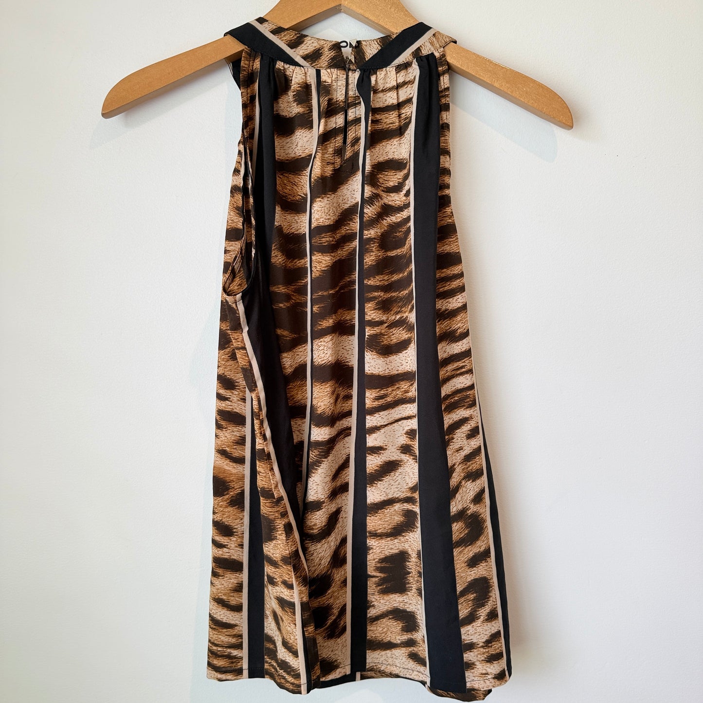 Fosh Size XL Animal Print Sleeveless Tunic