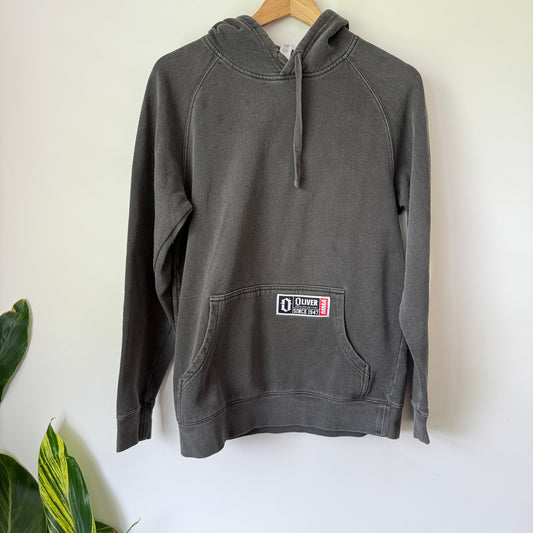 AS Colour Faded Oliver MMA Hoodie Washed Grey - S