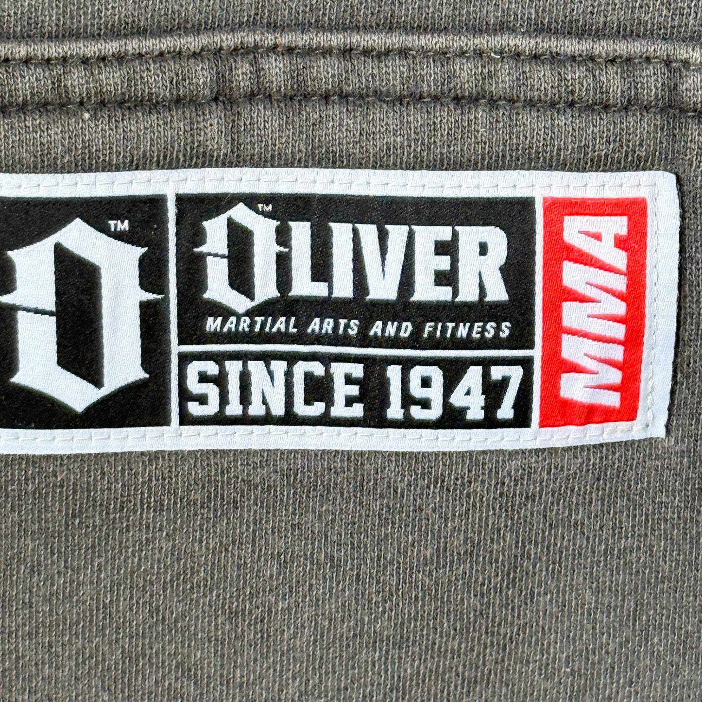 AS Colour Faded Oliver MMA Hoodie Washed Grey - S