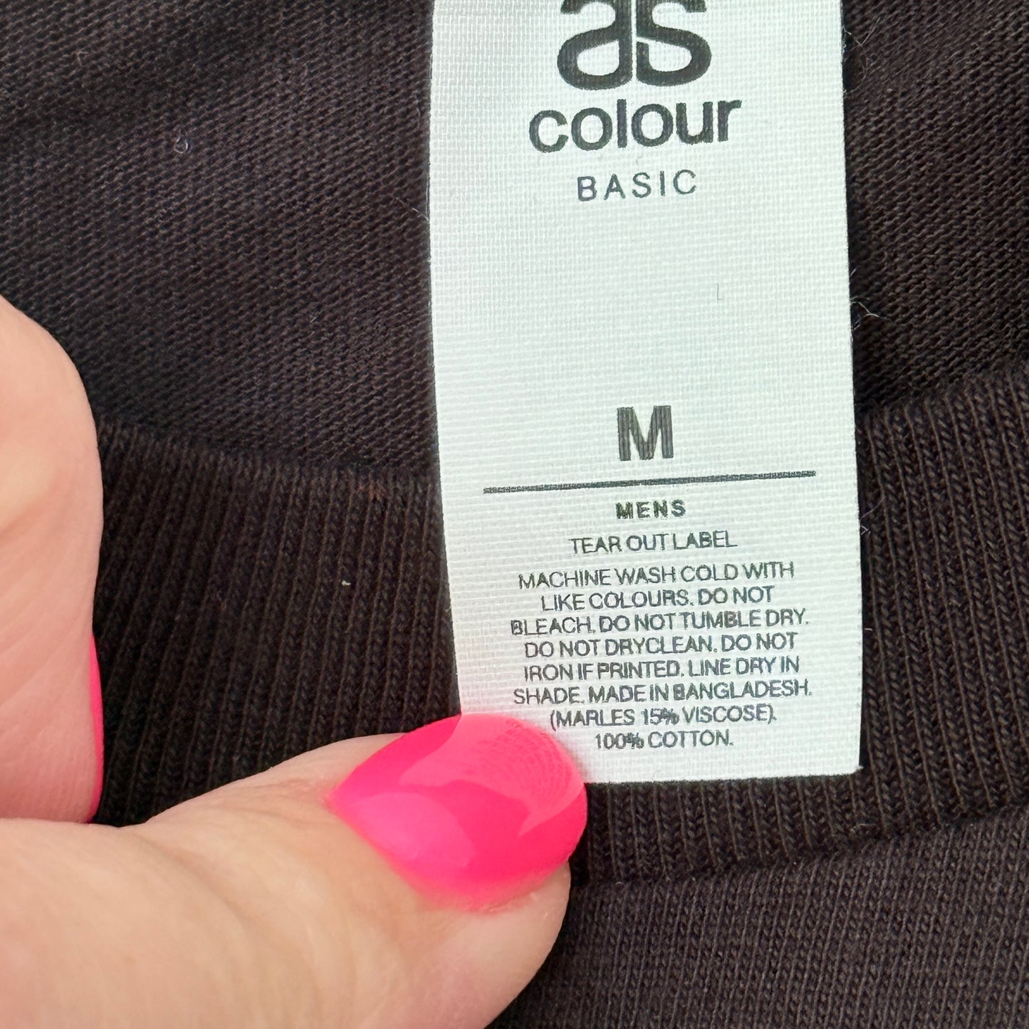 AS Colour Oliver MMA Martial Arts T-Shirt Black - M