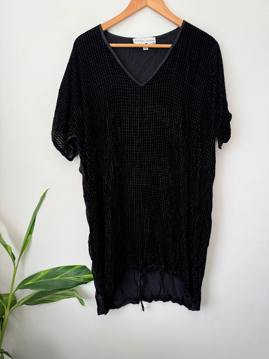 Staple + Cloth Size L Textured Knit Tunic