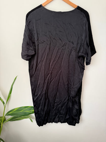 Staple + Cloth Size L Textured Knit Tunic