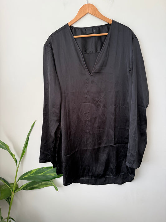 ASOS Size 2XL V Neck Long-Sleeve Top