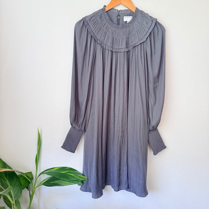 Witchery Size 8 Charcoal Cuffed Dress