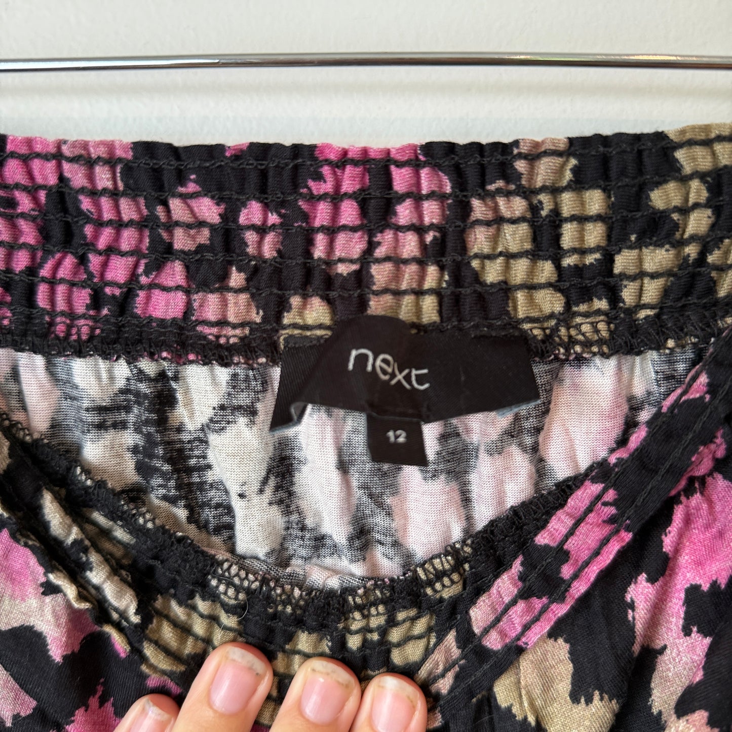 Next Size 12 Multi Coloured Sleeveless Top