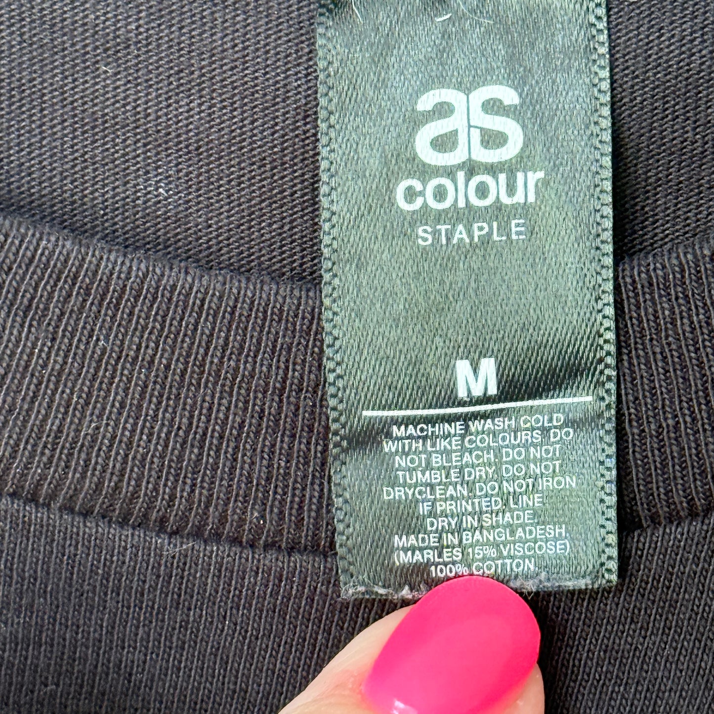 AS Colour D24/7 Dance 24 Seven T-Shirt Black - M