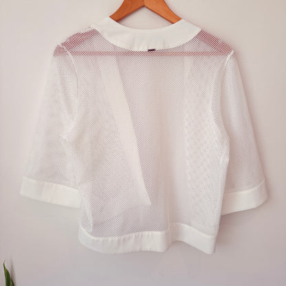 Verge Size S Sheer Mesh Bolero “Callie Jacket”