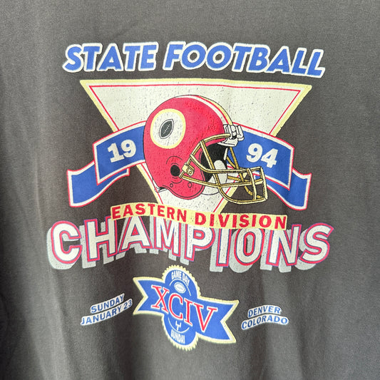 Glassons State Football 1994 Champions T-Shirt Grey - M