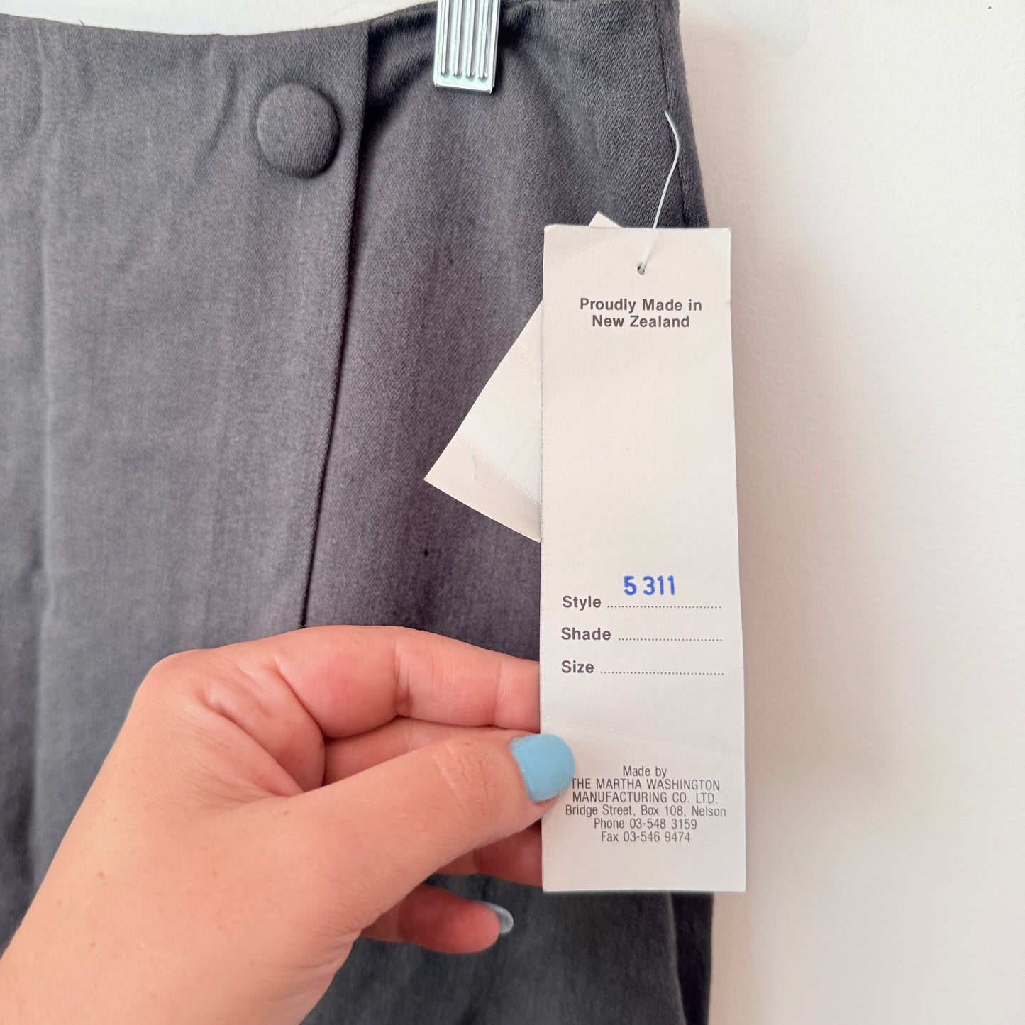BNWT Suzy (NZ Made) Size 12 (74cm waist) High-Waisted Wrap Pencil Skirt