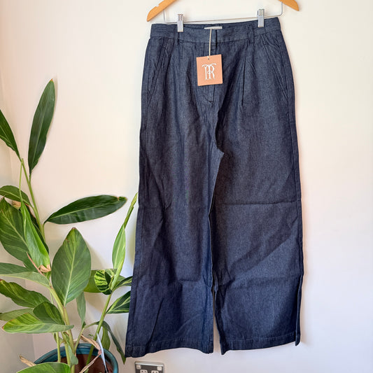 Trenery Tailored Denim Pants – Size 10 RRP $299
