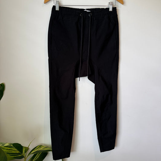 Decjuba D-Luxe Basics Size 6 Drop-Crotch Pants
