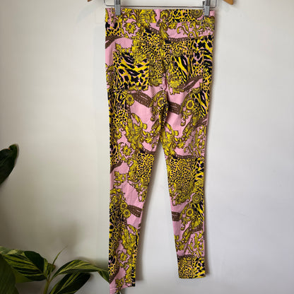 Motel Rocks Size XS Baroque Print Skinny Pants