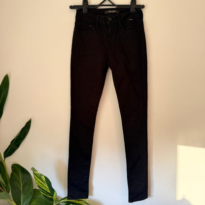 Mari Gold Waist 62cm Women’s Black Legging Jeans