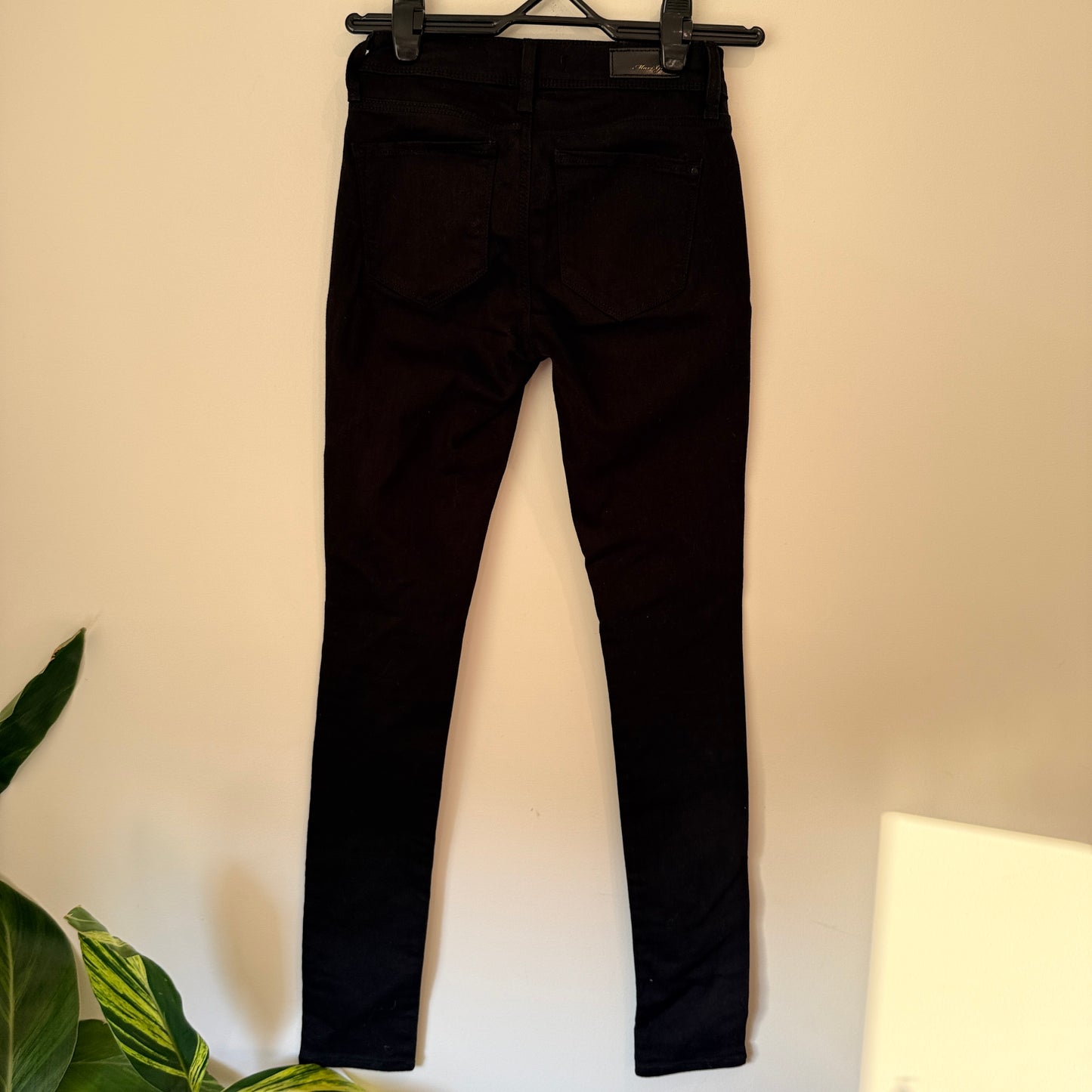 Mari Gold Waist 62cm Women’s Black Legging Jeans