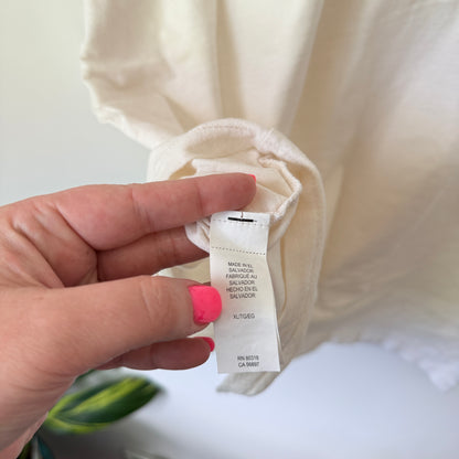 Lucky Brand Steve McQueen Collector's Edition T-Shirt in Cream - Size XL