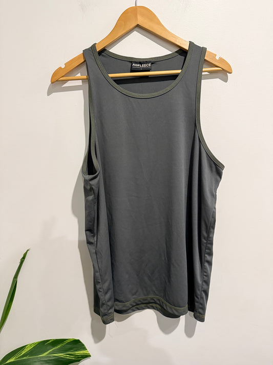 AGFleece Size L Athletic Tank Top