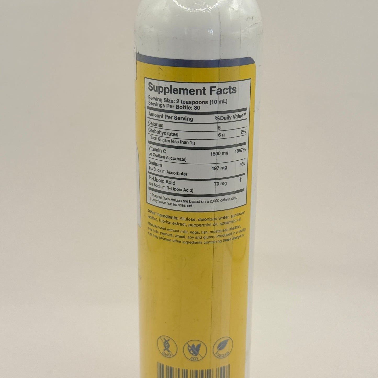 C-RLA Original Liposomal Vitamin C & R-Lipoic Acid 300ml