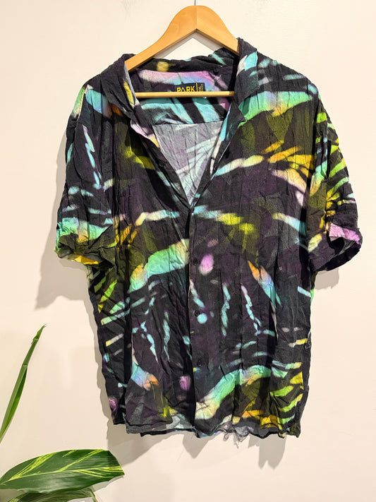 Park Size 2XL Multi-Colored Rayon Shirt