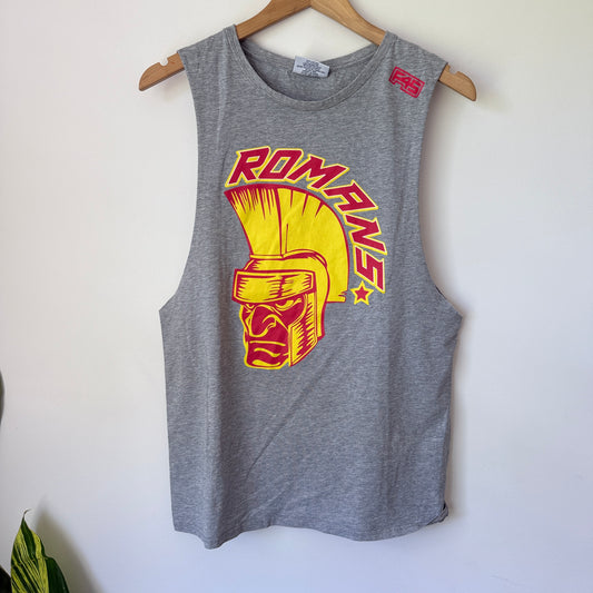 F45 Size S Grey Romans Workout Shirt