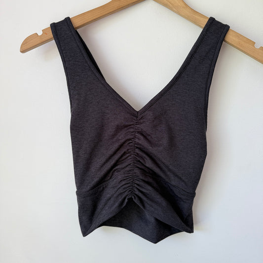 Cotton On Body Size XS Black V-Neck Cross Back Top