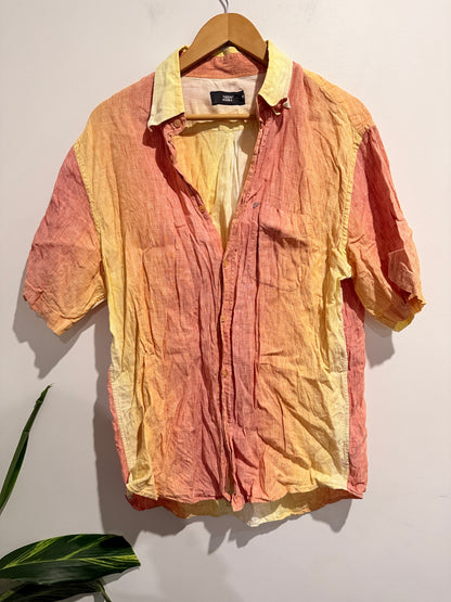 New Man Size 4 U/Arm to U/Arm 59cm 100% Linen Shirt