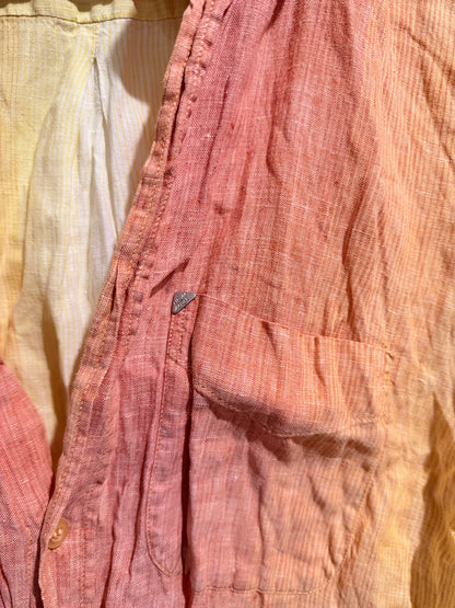 New Man Size 4 U/Arm to U/Arm 59cm 100% Linen Shirt