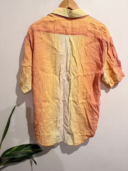 New Man Size 4 U/Arm to U/Arm 59cm 100% Linen Shirt