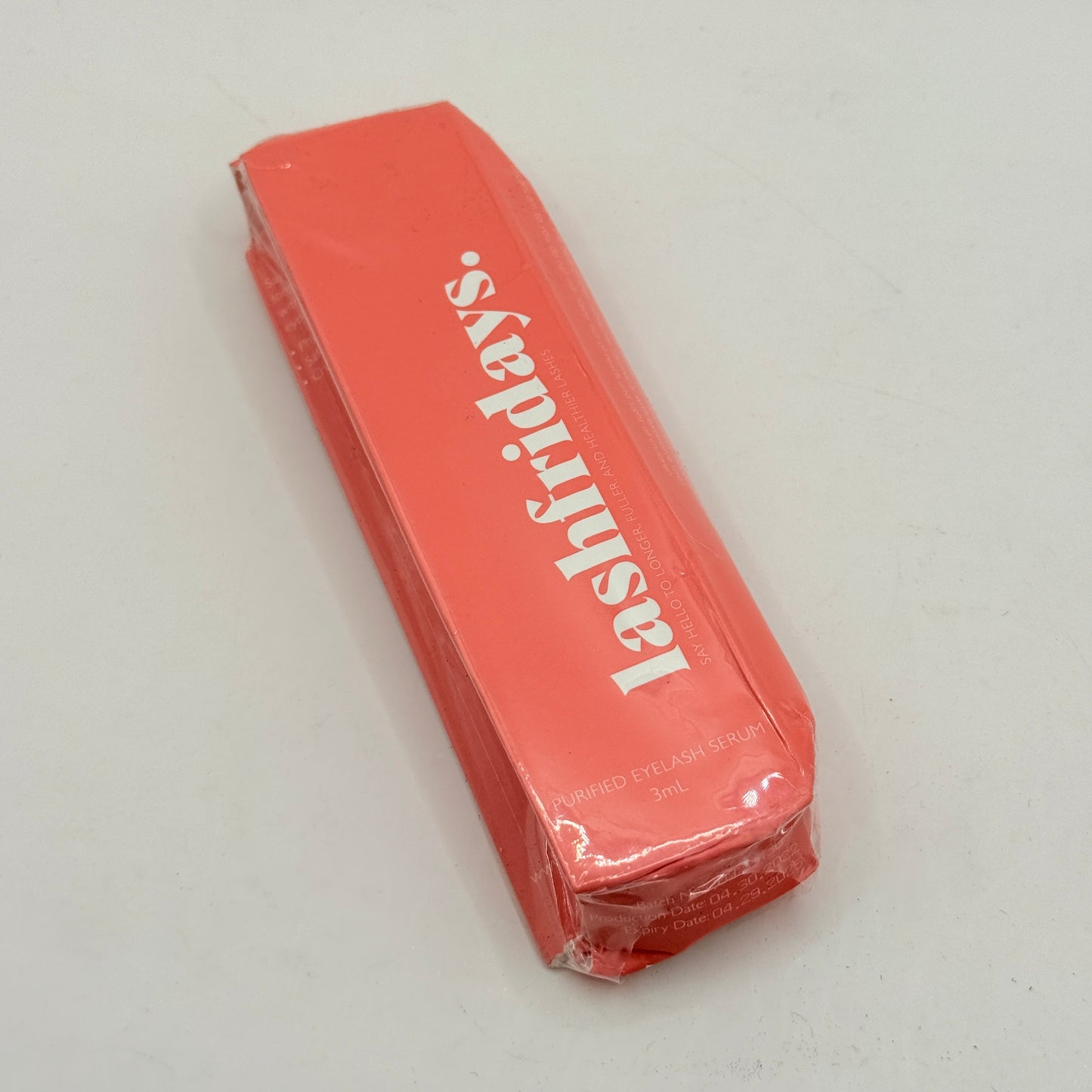 Lashfridays Purified Eyelash Serum 3ml (Past exp)