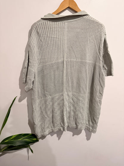 yd. Size 3XL Textured Knit Shirt