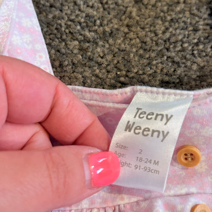 Toddler Girls Clothing Bundle 3 Piece Set Size 18-24 Months (H&H, Teeny Weeny)