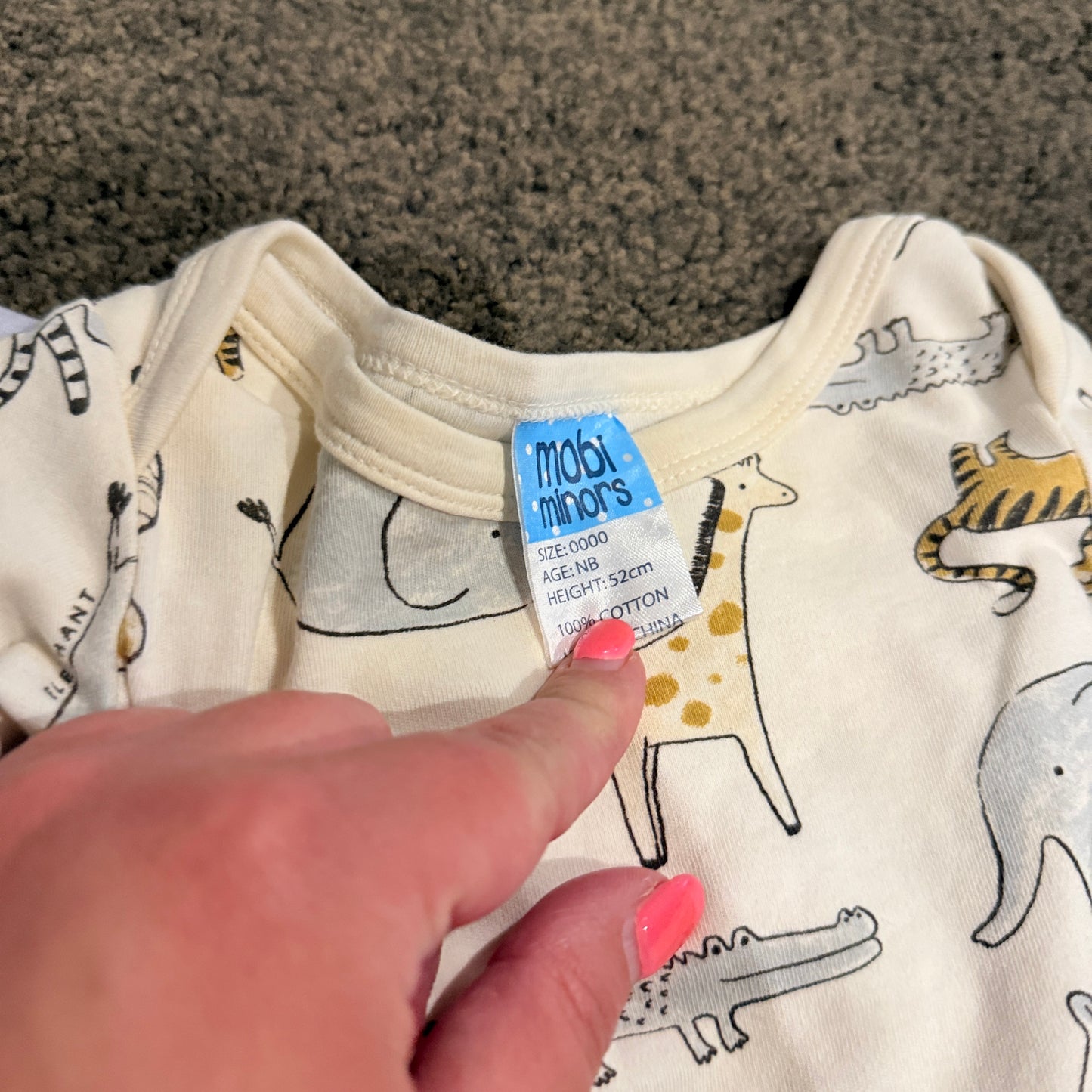 Newborn Baby Girl Essentials: 3-Piece Bodysuit & Onesie Set - NB-3m