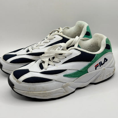 Fila V94M Low Sneakers White Navy Green Size 7