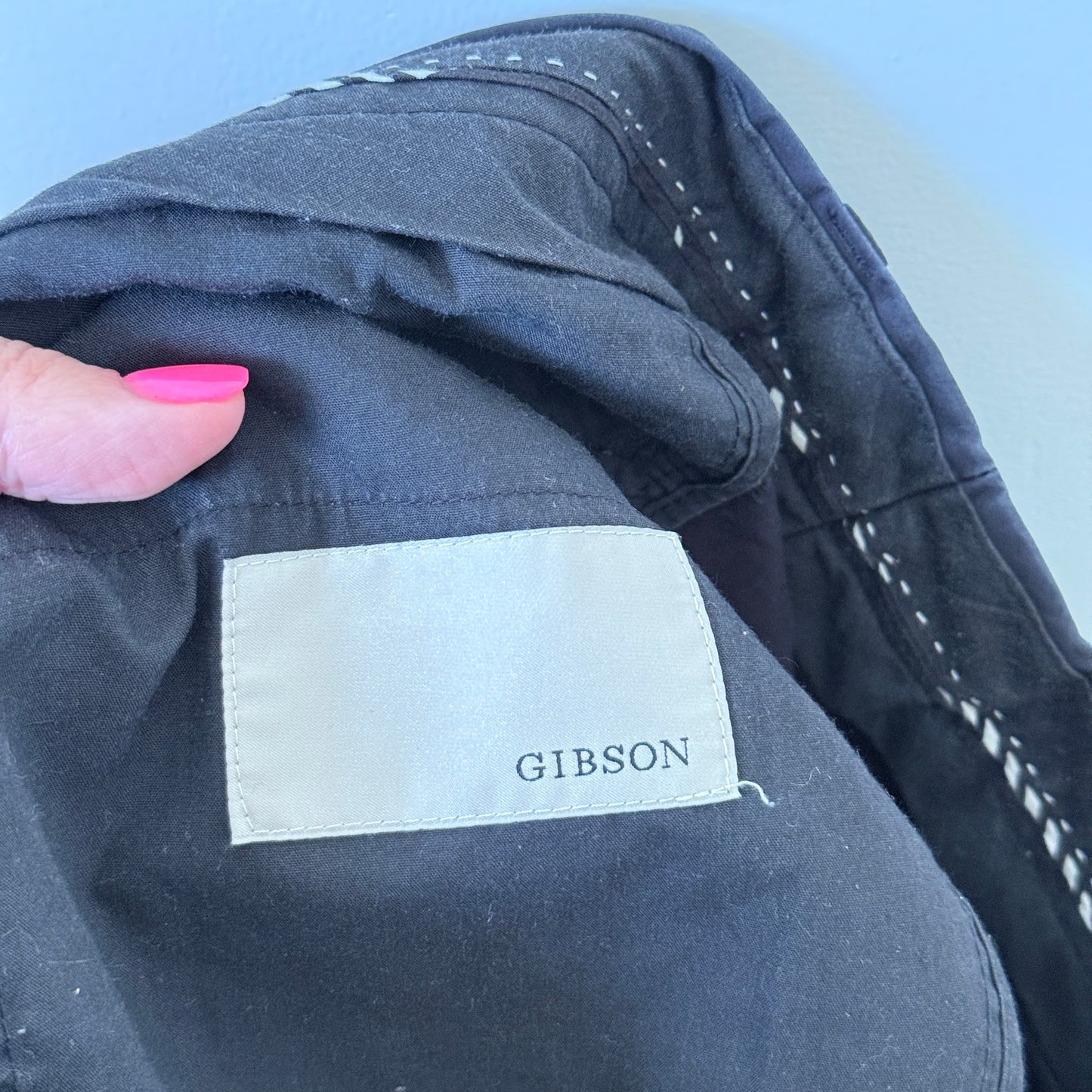 Gibson Size 92 Black Chinos