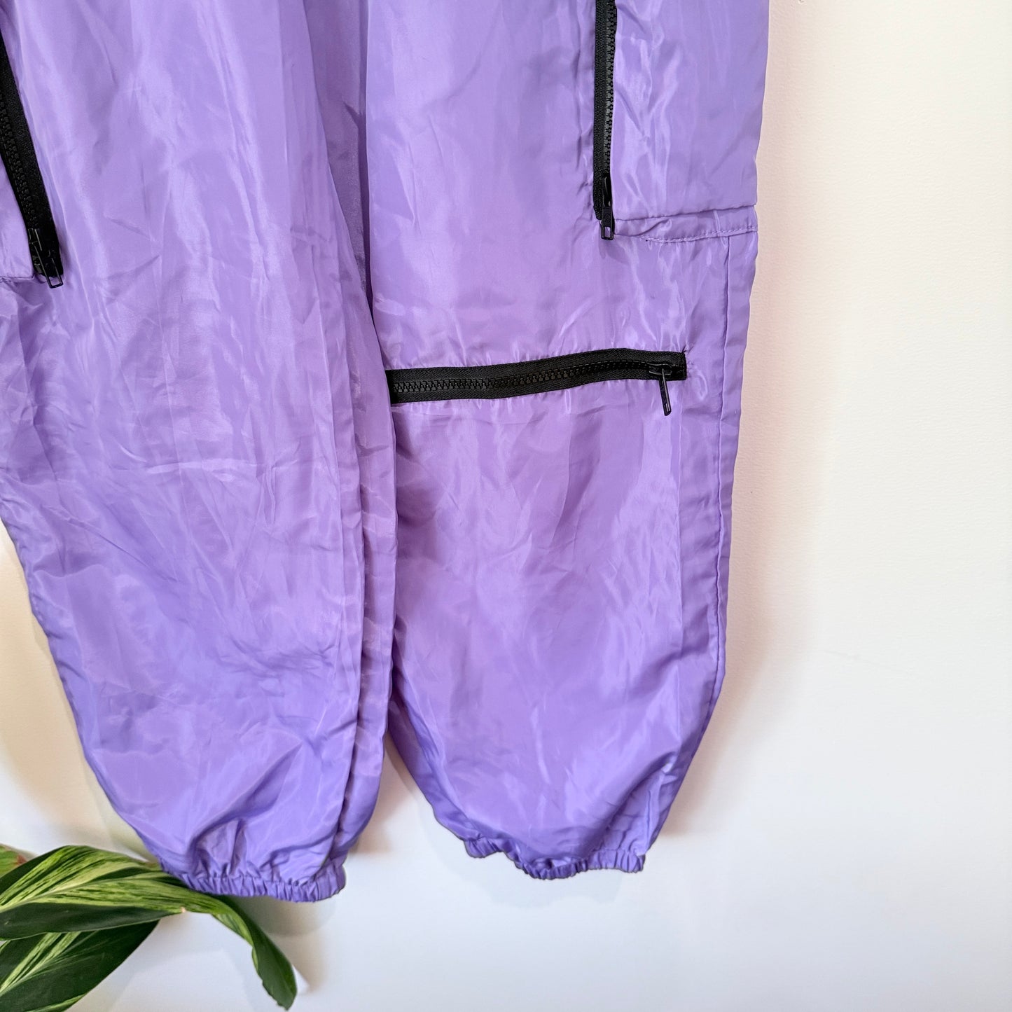 SHEIN EZwear Purple Cargo Pants – Size XL