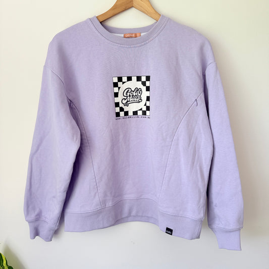 Goldmiilk Size XS Lilac Breastfeeding Jumper