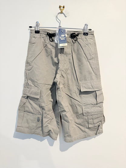 Pumpkin Patch Canvas Cargo Shorts Granite