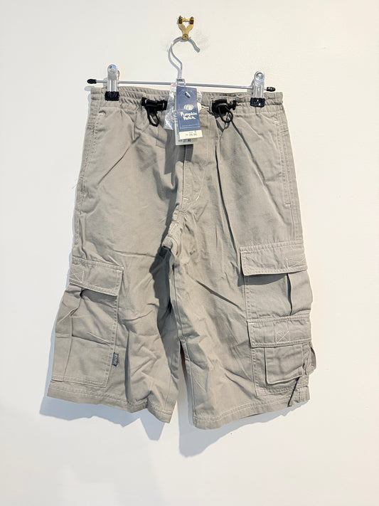 Pumpkin Patch Canvas Cargo Shorts Granite