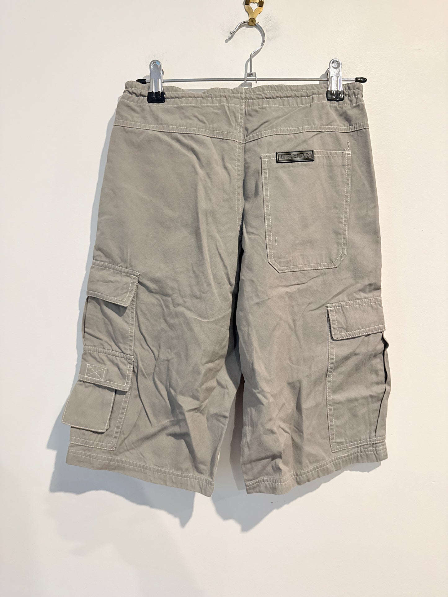 Pumpkin Patch Canvas Cargo Shorts Granite