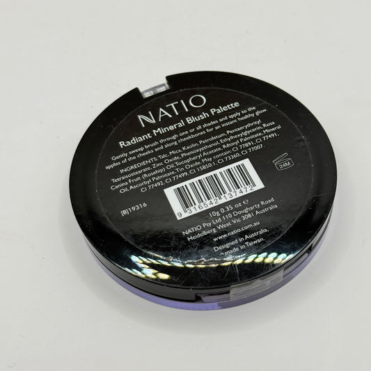 NATIO Radiant Mineral Blush Palette 10g