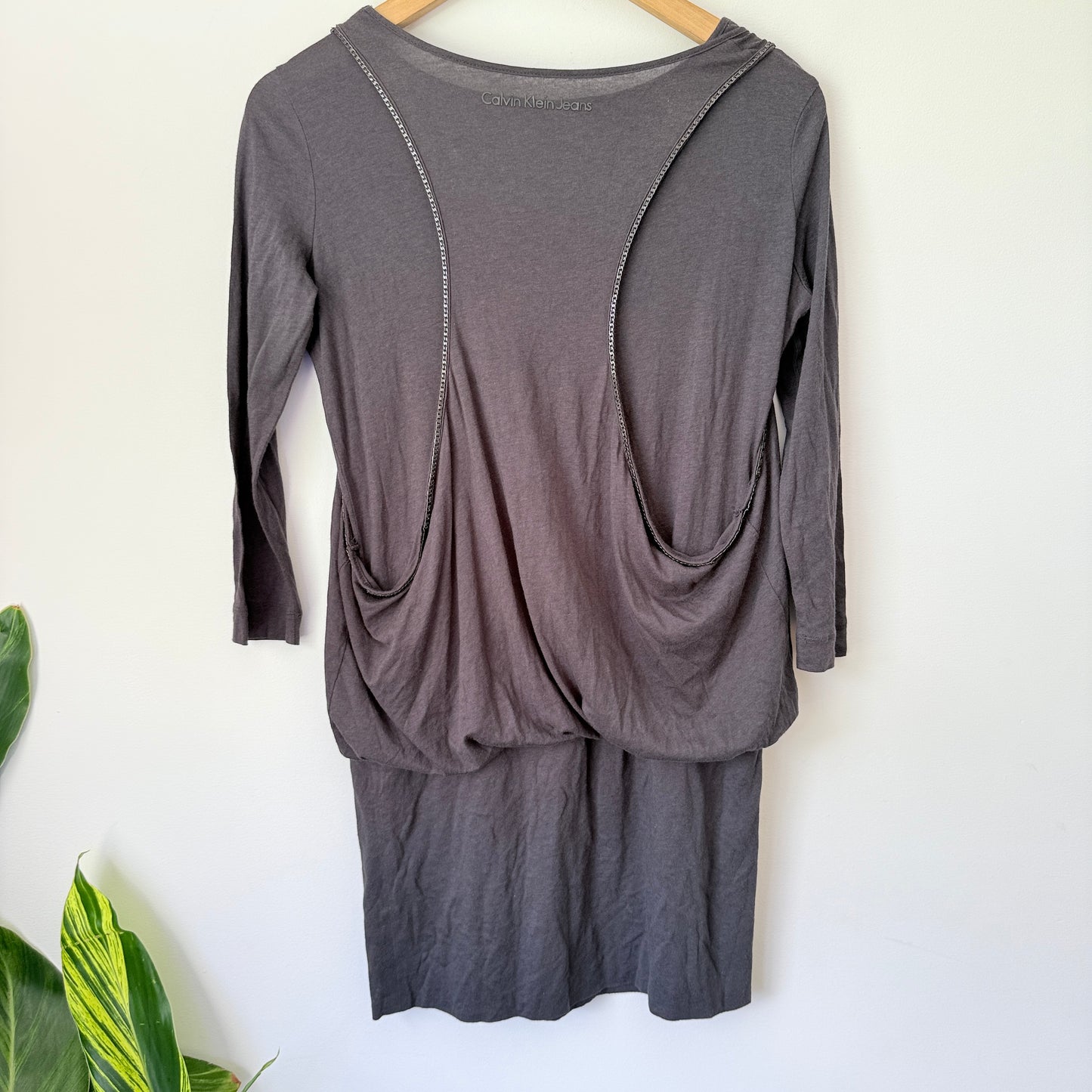 Calvin Klein Jeans Size S Long Sleeve Mini Dress