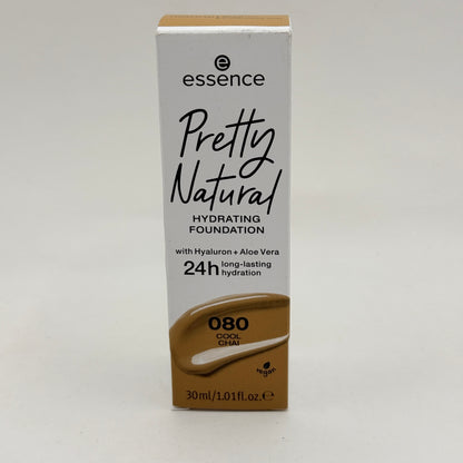 Essence Cosmetics Pretty Natural Base Hidratante 080-Cool Chai foundation 30ml