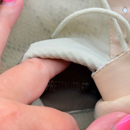 Pretty Little Thing Snake Print Lace-Up Stiletto Heels Size 6